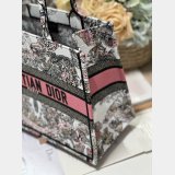 Christian Dior Buy Best Quality Book Tote Bayadere D-Stripes Pink