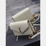 Best Quality YSL 19cm Fake Saint Laurent WOC Monogram Chain 393953 Bag