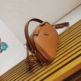 Prada 1BH203  Saffiano Leather Best Quality Envelope Best Bag