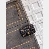2026 CC Classic Flap 1112 bag Black