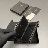 CASSANDRE MATELASSE Fragments bi-fold wallet in grain leather