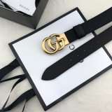 AAA+ Gucci 38mm Best Quality GG sliver/golden black Belt