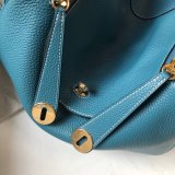 Hermes Best Quality Blue Lindy 26cm Bags Sale Outlet Online