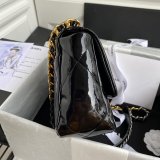 CC Best Quality 26CM Goatskin Gold-Tone Silver-Tone & Ruthenium
