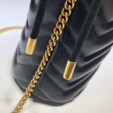 Gucci Best Quality 7 Star GG Marmont mini bucket 575163 bag