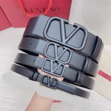 Wholesale Best Quality Valentino Black/Red Belts