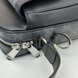 Men Gucci Best Quality 795464 Small GG Crossbody 795464 Black Bag