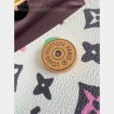 Louis Vuitton 7 Star Top Best Quality Nano Steamer M83429 Vanilla Bag