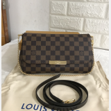 Louis Vuitton Best Quality Favorite MM Damier Ebene Bag