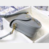Best Best Quality Dior Bobby Bag Gray Box Calfskin