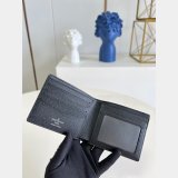 Louis Vuitton Men Best Quality M64002 Slender Wallet Monogram Eclipse Canvas