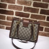 UK Gucci Best Quality GG Supreme Padlock Small Shoulder 498156 Bag