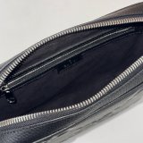 Gucci Best Quality 1:1 Mirror Jumbo GG Pouch 802148 Black Handbag
