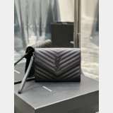 Monogram YSL 617662 Cassander Matelasse Flap Pouch Best Quality Bag
