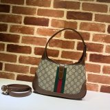 Gucci Best Quality UK Jackie 1961 Small Hobo Bag 636706 GG Supreme Canvas