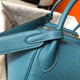Hermes Best Quality Blue Lindy 26cm Bags Sale Outlet Online