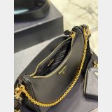 1:1 Clone Prada Best Quality Handbags Outlet Leather Hobo Re-Edition Online