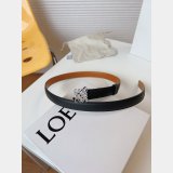 Luxury Inspired Loewe Anagram 2.0cm Width Best Quality Belt
