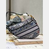 Christian Dior Selling High-quality Best Quality Oblique Saddle 9012/0446 Bag
