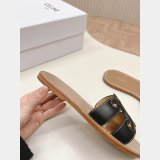 Celine Best Quality Paris Premium Flats Sandal Triomphe Shoes