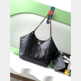 Best Quality 1:1 Mirror AS5466 & AS5463 Hobo Black Handbag