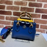 Gucci designer Luxury Goods 702732 Diana mini tote bag leather