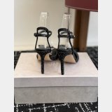 Jimmy choo Sacora Lace Sandals with Crystal-Embellished Sphere