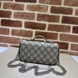 Petite GG Chain 1:1 Mirror 760194 Best Quality Gucci Handbags