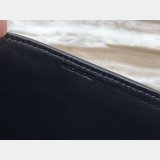 Celine Best Quality Small Besace 16 Bag Black satinated calfskin