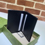 High Quality Gucci Best Quality 547075 GG Marmont card case in black leather