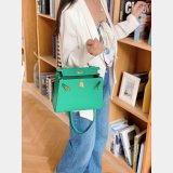 Best Quality Hermes Vert Jade Green Kelly Online Store Bag