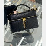 YSL Gaby Copy Vanity Black 766731 Best Quality Bag