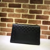 Best Quality 7 Star Gucci Padlock medium GG shoulder 409486 bag