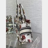 Christian Dior 26.5/36/41.5CM AAA+ Best Quality Canvas CD Book Tote Bag