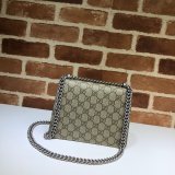 Gucci Best Quality Dionysus GG Supreme mini 421970 Red Fake bag