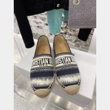 UK Best Quality Christian Dior Fisherman Embroidery Shoes
