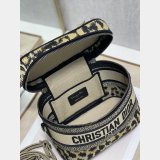 Christian Dior Perfect Best Quality Travel Crossbody Leopard Print Cosmetic Bag