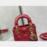 Best Quality Fashion Dior Micro Lady 1:1 Mirror 12CM Bag