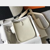 Hermes Evelyne Handbags Best Quality  off White