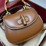 1:1 Best Quality Gucci Fashion 686864 Mini top handle bag with Bamboo
