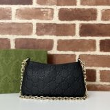 Gucci Best Quality 815278 Black GG Emblem Super Perfect AAA+ Bag