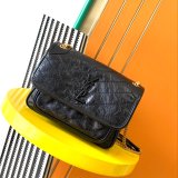 YSL Best Quality Niki 22cm crinkled vintage leather 533037