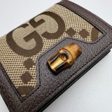 UK Gucci Best Quality 658244 Diana Jumbo GG Card Case for sale