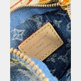 Louis Vuitton All In BB Monogram Denim M28107 Women LV Icons Bag