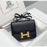 News Best Best Quality Hermes Mirror Single Compartment 23CM Epsom Bags