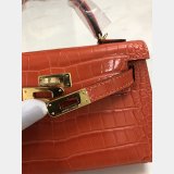 Best Hermes Kelly 1:1 Best Quality 19CM Handbags