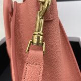 Best Quality Celine Pink Nano Luggage bag in drummed calfskin