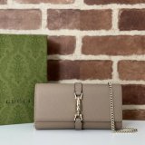 Best Quality 652681 Jackie 1961 Chain Wallet Gucci AAA+ Bag