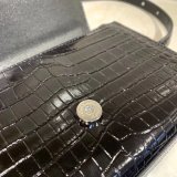 Best Quality black Saint Laurent YSL Monogram Logo Fanny Pack