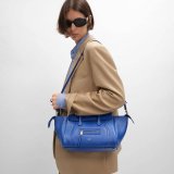 Celine New Luggage In Supple Shiny Lambskin 124213 Bag
